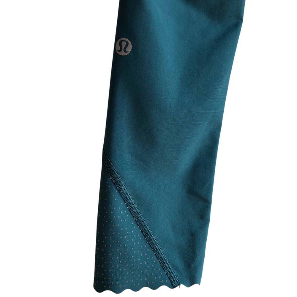 Lululemon Tight Stuff Tight II 25" Size 4 Deep Cove Teal - Picture 7 of 9